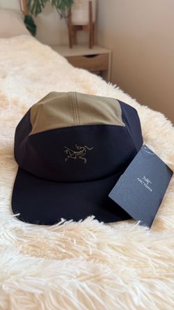 Arc'teryx Gamma 5 Panel Cap - Black/Olive - New with Tags