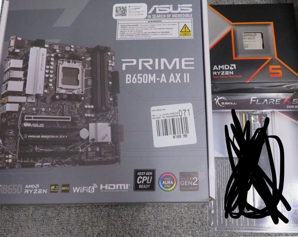 Ryzen 5 9600x Combo
