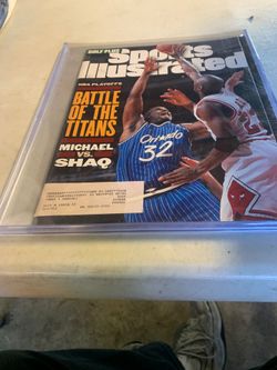 Michael vs Shaq May 22 Nd 1995 Sports Illustrated
