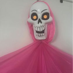 Pink Skeleton Hanging Decor 