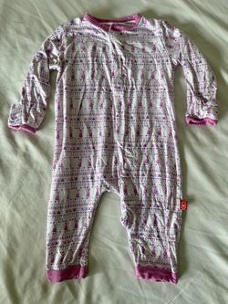 Magnetic Me 0-3 Month Baby Girls Bamboo Pajamas