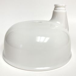 Vintage Sunbeam Mixmaster Juicer Bowl Attachment - Milk Glass