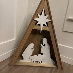 Wooden Nativity