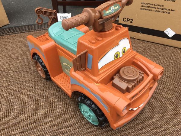 New Kid Trax Disney Pixar Cars 3 Tow Mater 6 Volt Toddler Quad New Kid Trax Disney Pixar Cars 3 Tow Mater 6 Volt Toddler Quad Electric Ride On