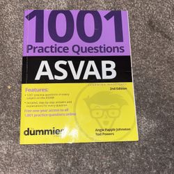 Asvab Practice Book