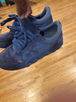 Blue off-white