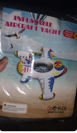 Inflatable aircraft yacht