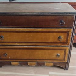 Dresser Without Mirror (Solid Wood) 