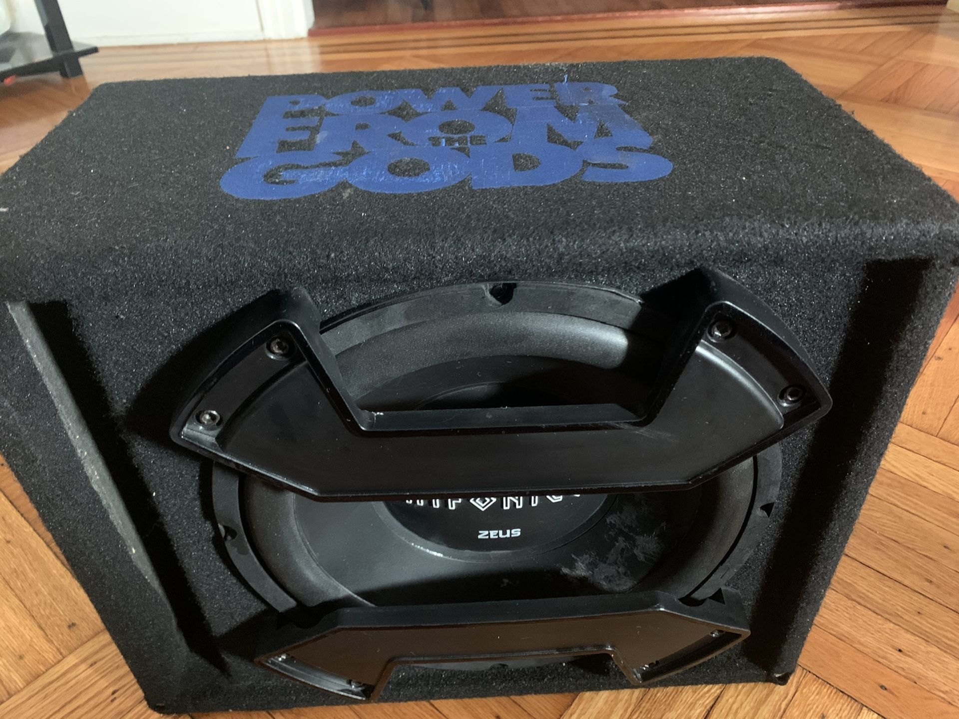SUBWOOFER SELF POWERED (12”-600w ACTIVE)‼️ GOOD WORKIN CONDITION-HIFONIC ZEUS‼️