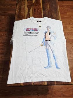 Deshire/BLEACH Collab Men's Graphic White Tee