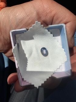 Blue Star Sapphire cabochon