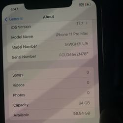 iPhone 11 Pro Max (UNLOCKED)