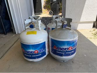 Propane Tanks - Moving Sale Half Cost