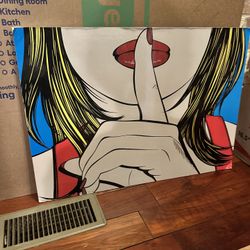 sssshhh by deborah azzopardi 27.5 in Pop Art 