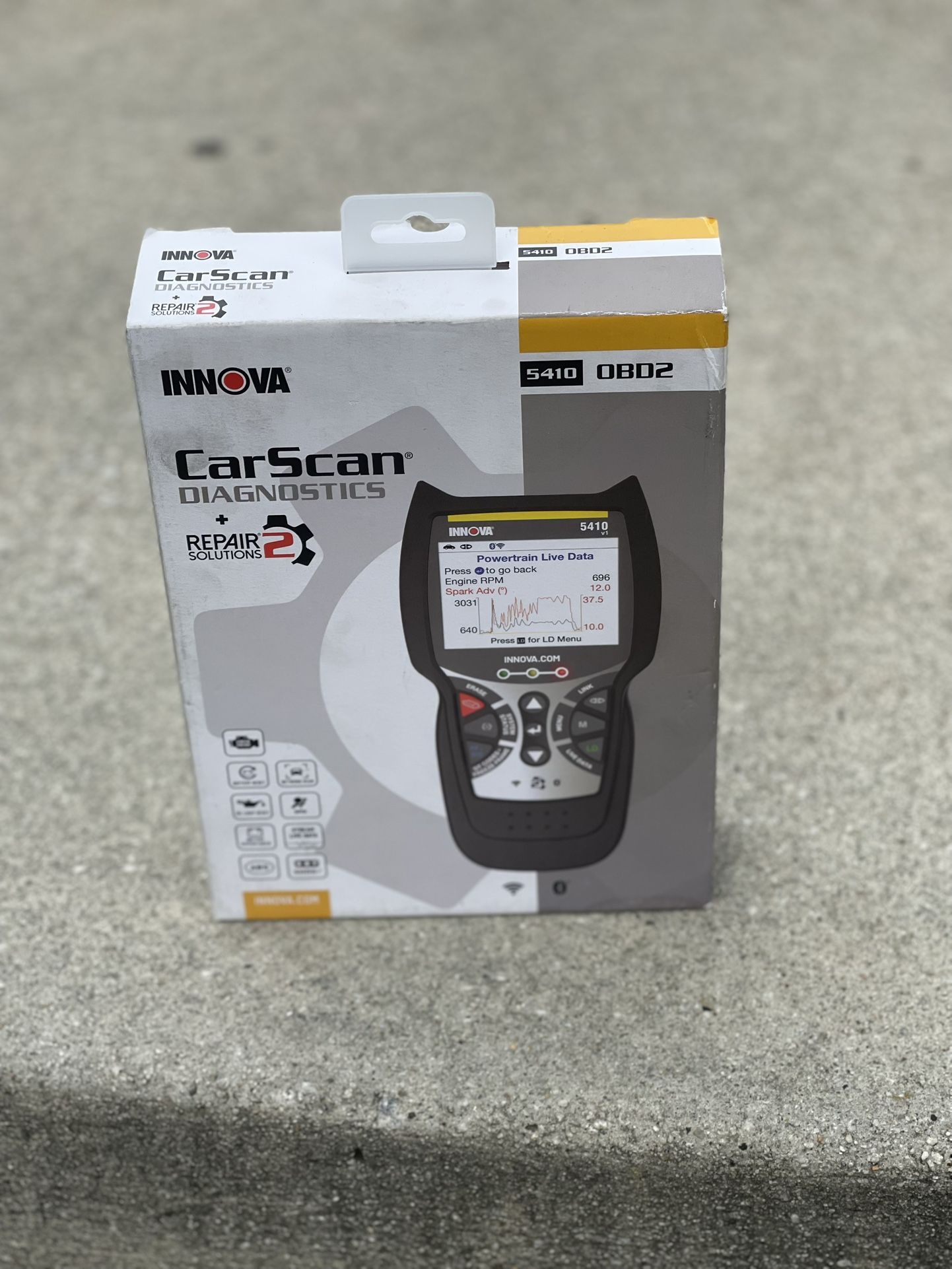 INNOVA CarScan Pro 5410 Code Scanner - Professional OBD2 Reader Scan Tool NEW