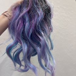 New Colorful Wig 