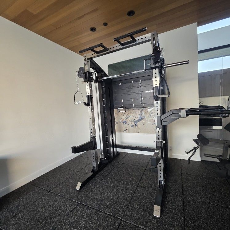 🔥NEW Vesta Pioneer 3in1 | Functional trainer | Squat Rack | Smith Machine | 200lbs weight stack | Gym Equipment | Commercial Grade | FREE DELIVERY 🚛