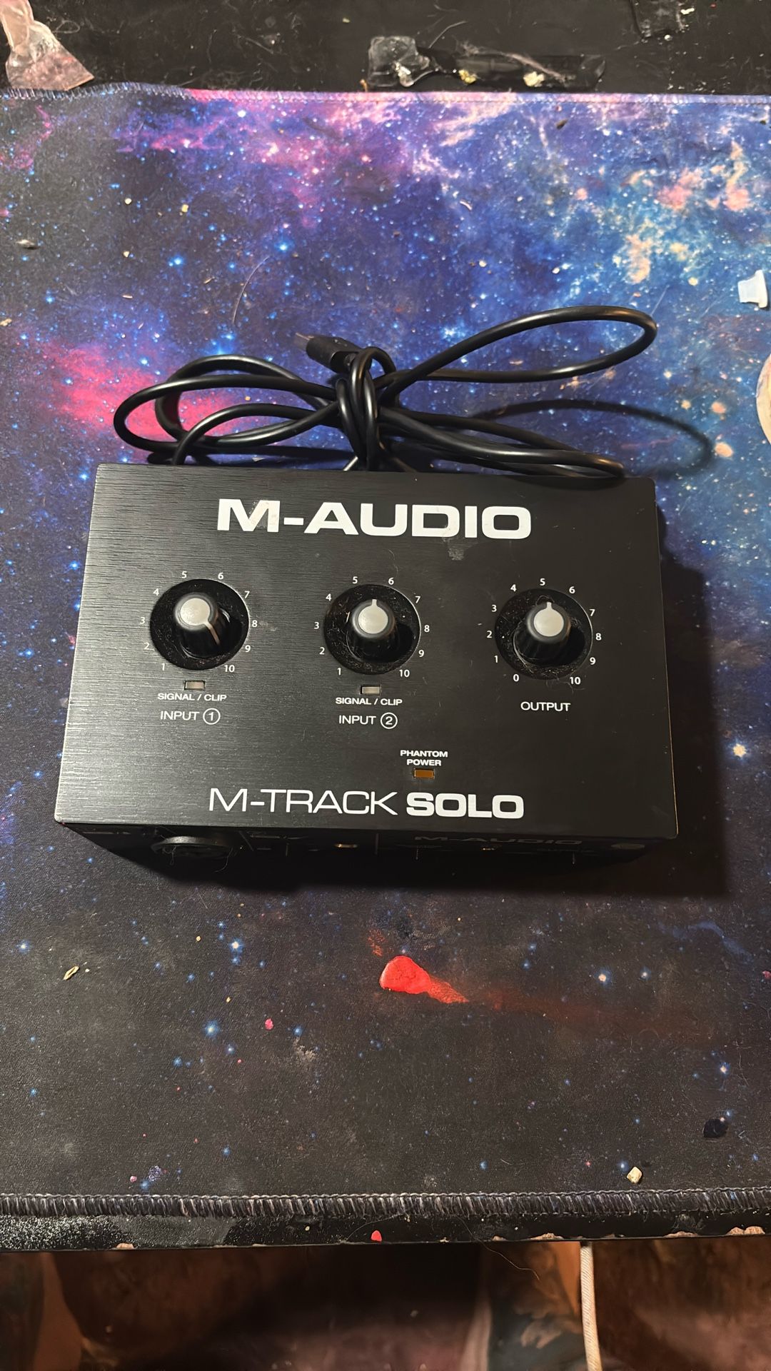 Audio M-Track Solo – USB Audio Interface for Recording, Streaming and Podcasting with XLR, Line and DI Inputs - Will Be Thrown Away In A Few Days