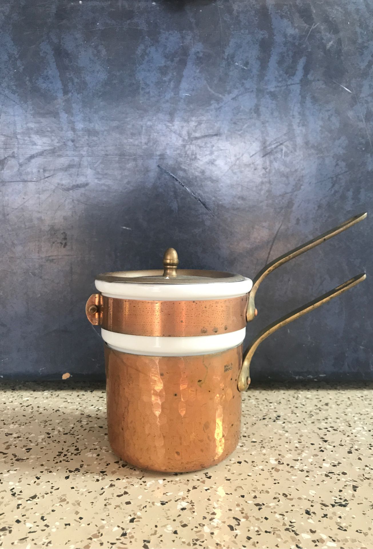 French double boiler fondue pot for Sale in Oceanside, CA OfferUp
