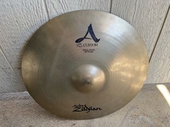 Zildjian A custom 20” ping ride cymbal, beauty!  Drum