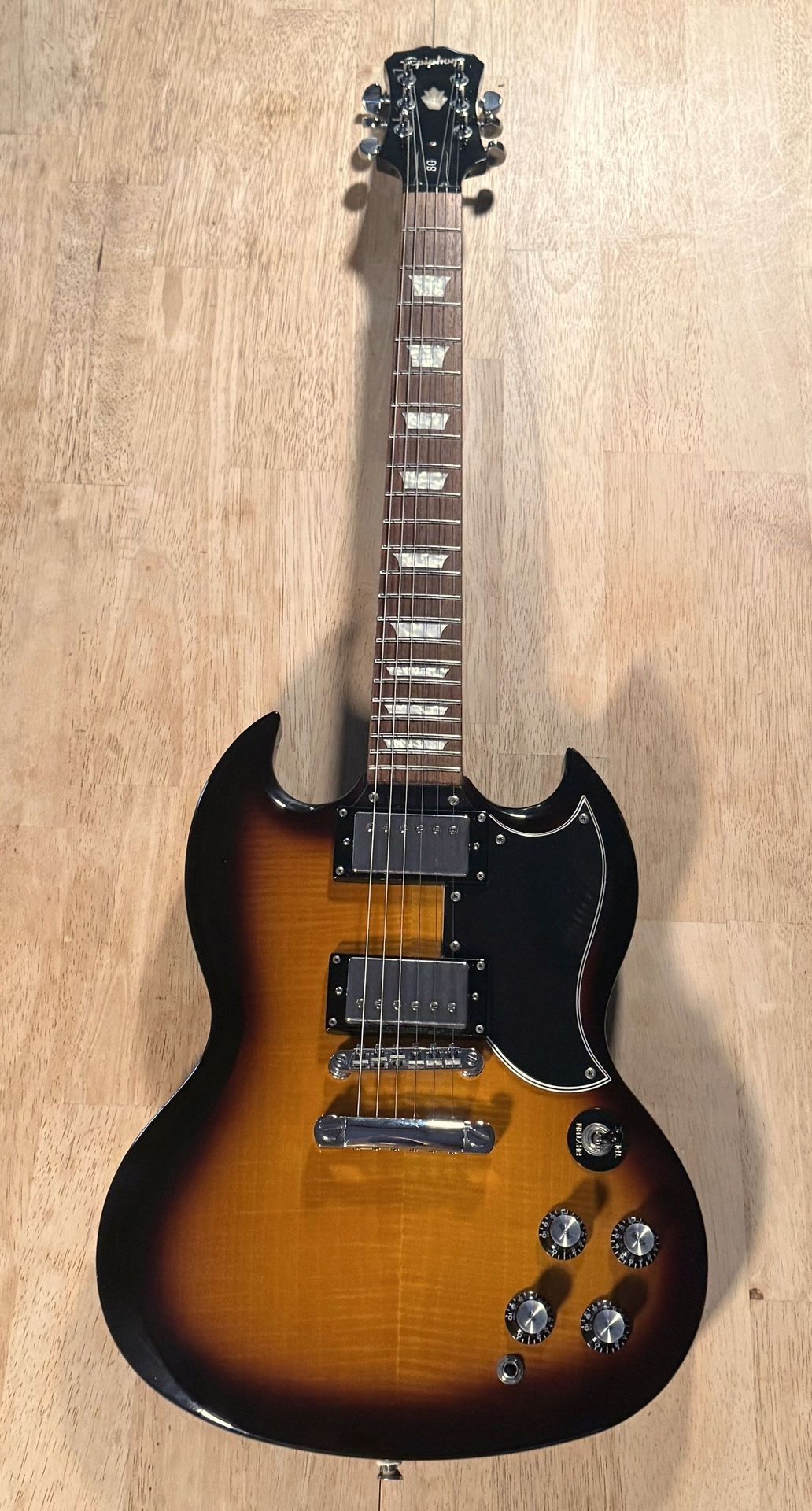 Epiphone SG (2005) Neck-Through • Flamed Sunburst • Rare Model • Excellent Condition