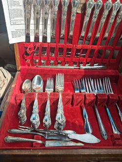 Silver flatware heirloom
