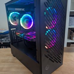 AMD Ryzen 7 RGB Gaming PC RTX 3060 Windows 11 Pro 