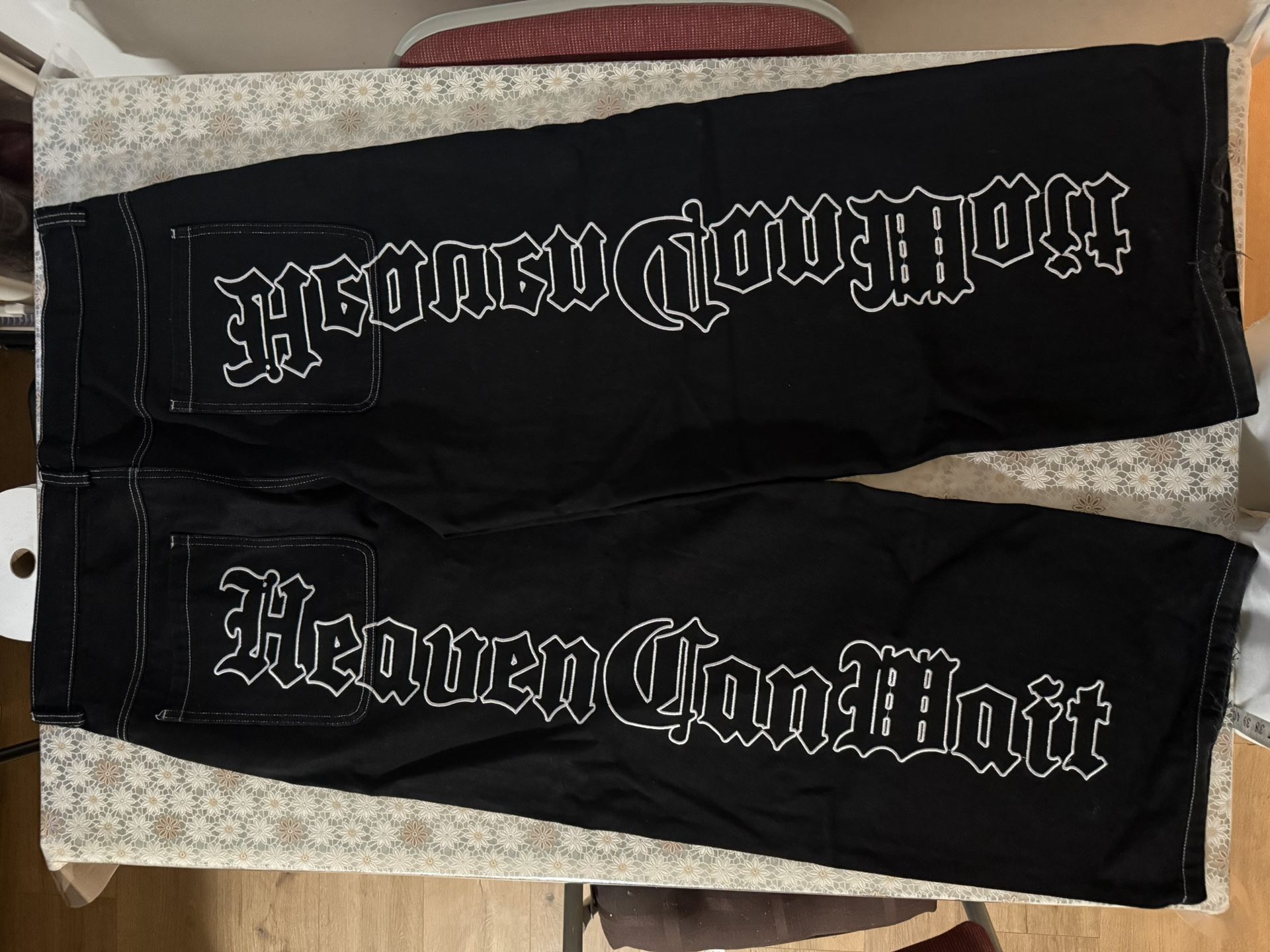 Heaven Can Wait Baggy Jeans Size XL