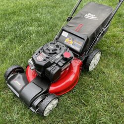Clean Craftsman 21" Self-Propelled With 12" Rear Wheels Lawn Mower