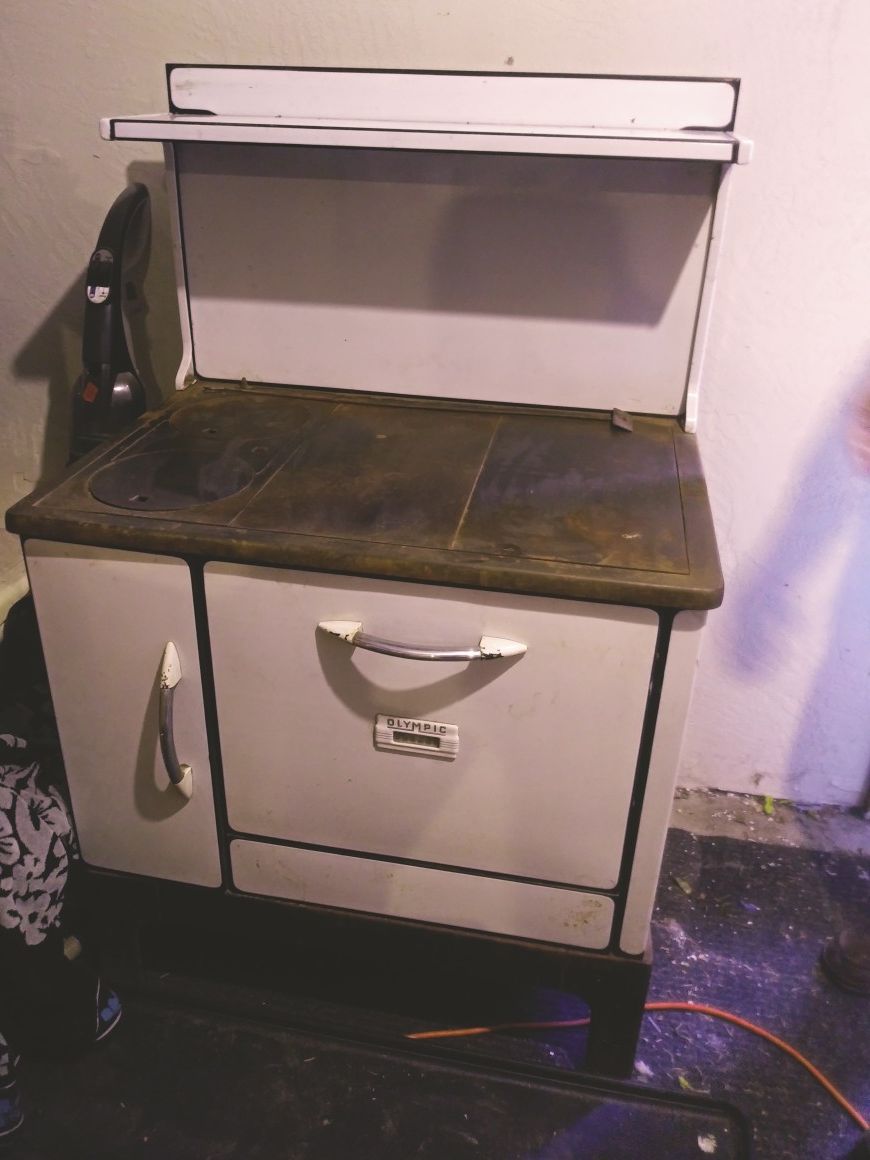 Olympic wood burning stove