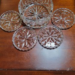 Heavy Crystal Coasters - 5 pc set