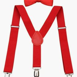 Suspenders With Bow