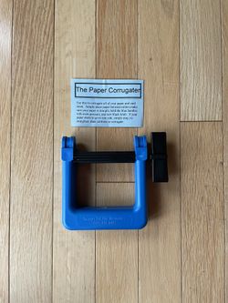 Stamps For The Memories Paper Corrugator Craft Paper Up To 2.75” Wide Between Edges. 
