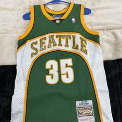 Seattle SuperSonics Kevin Durant Home Jersey (Size Men’s Small)