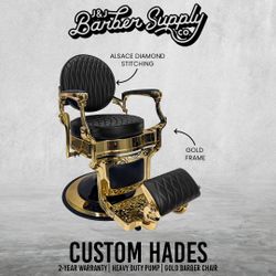 Custom HADES Barber Chair