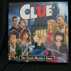 Hasbro Game Clue The Classic Board Game New  In Boc 