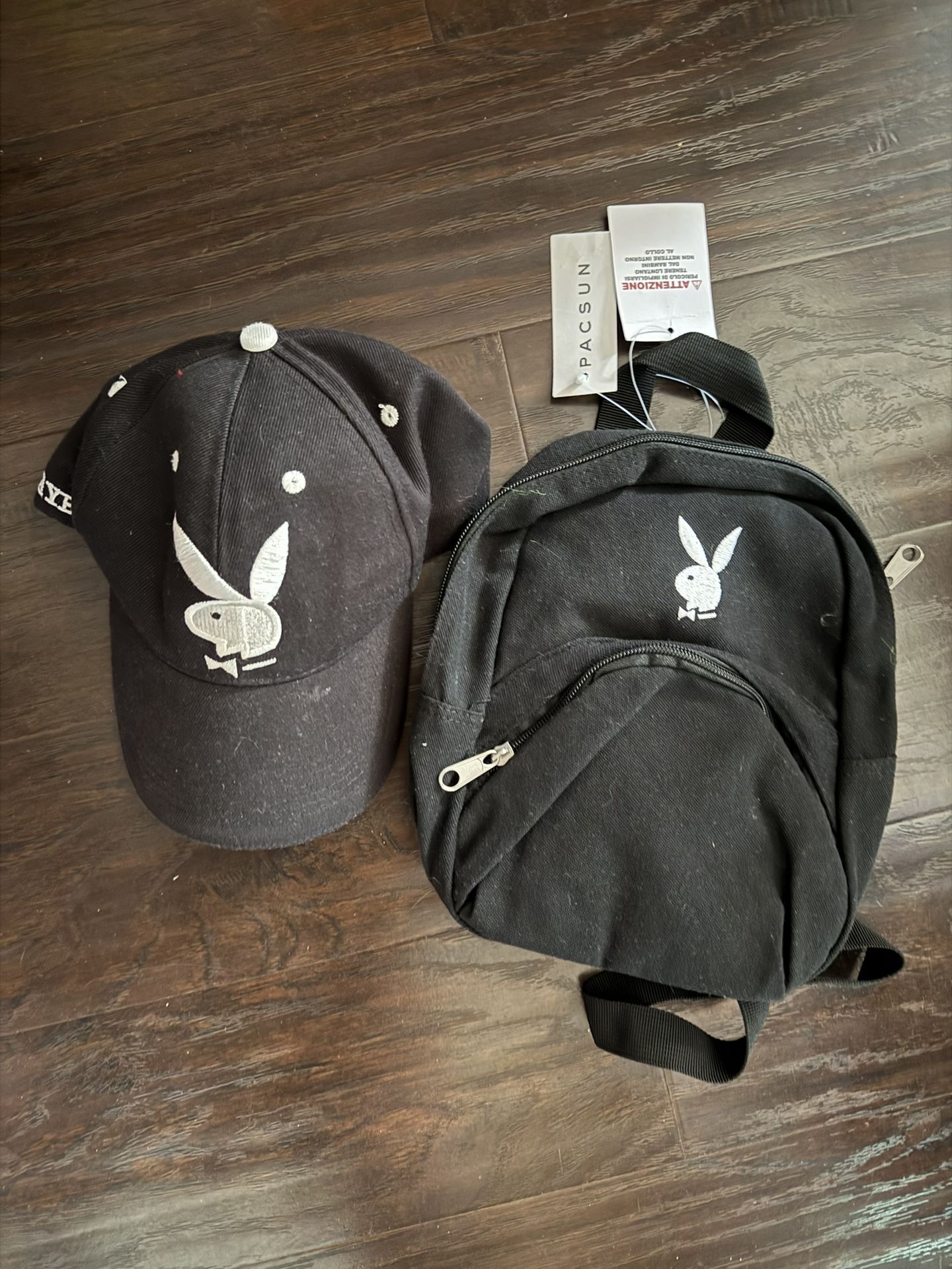 Playboy Hat And Mini Backpack