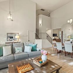 Oversized coffee table