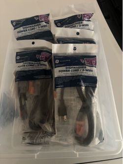 Dishwasher cords