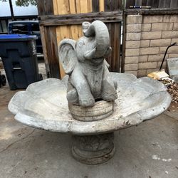 Cute Baby Elephant Fountain 