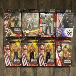 WWE Elite Wrestling Action Figures - The Great Muta, John Cena, Rob Van Dam, Steve Blackman And More