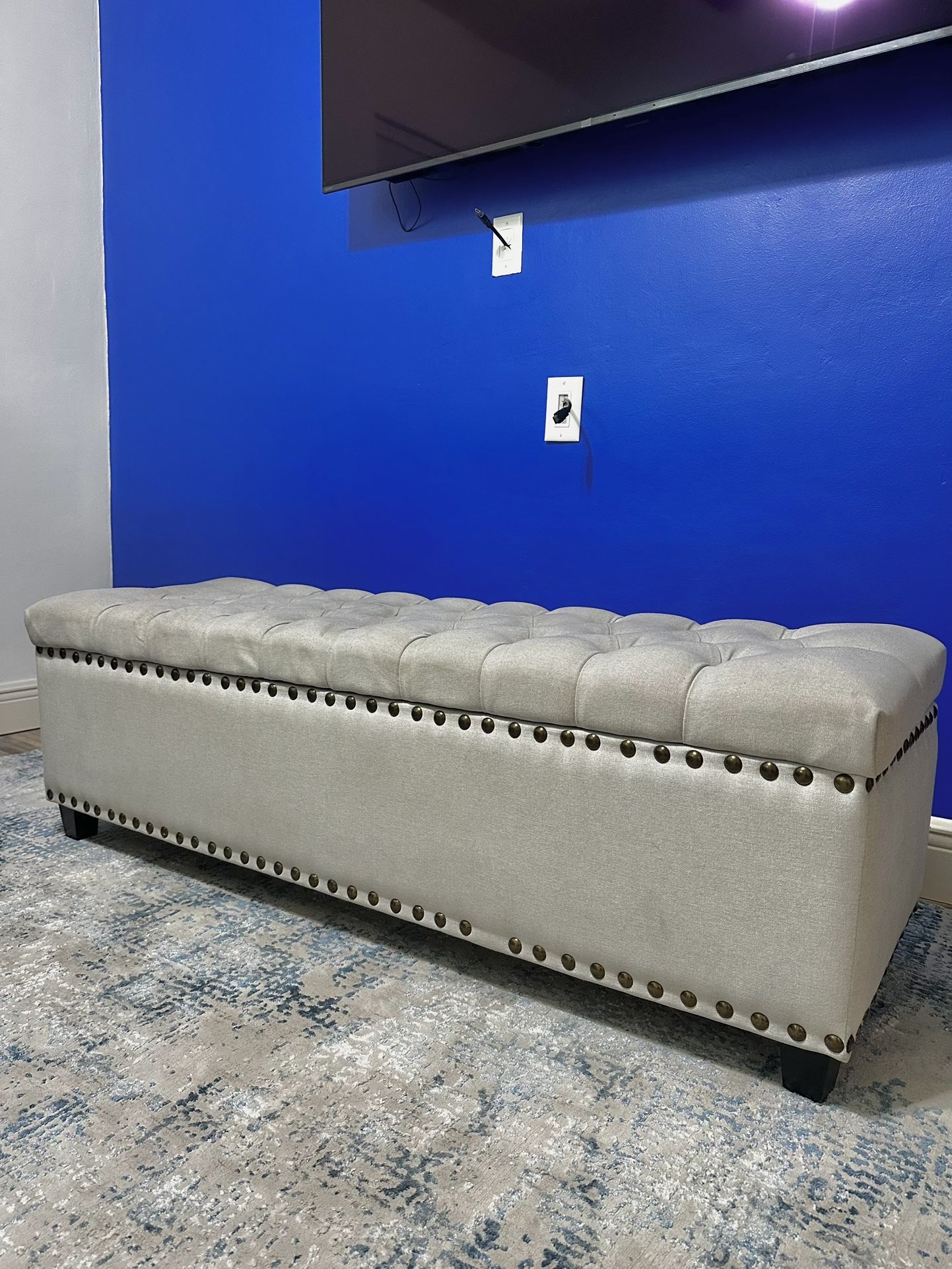 Upholstered Storage Bench