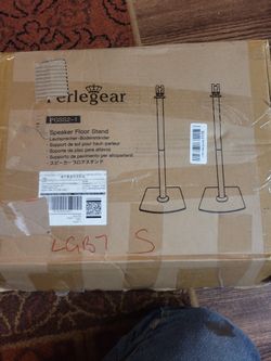 PERLEGEAR Speaker Floor stand Model: PGSS2-1 Wireless Speaker Stands For Sonos