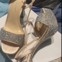 Betsey Johnson Rhinestone Heels