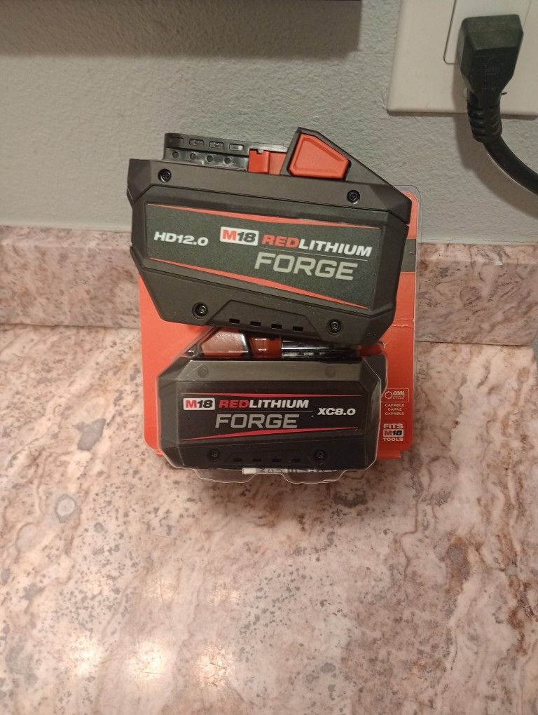 New Milwaukee M18 Forge Batteries 