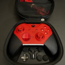 Red XBOX Elite Series 2 Controller