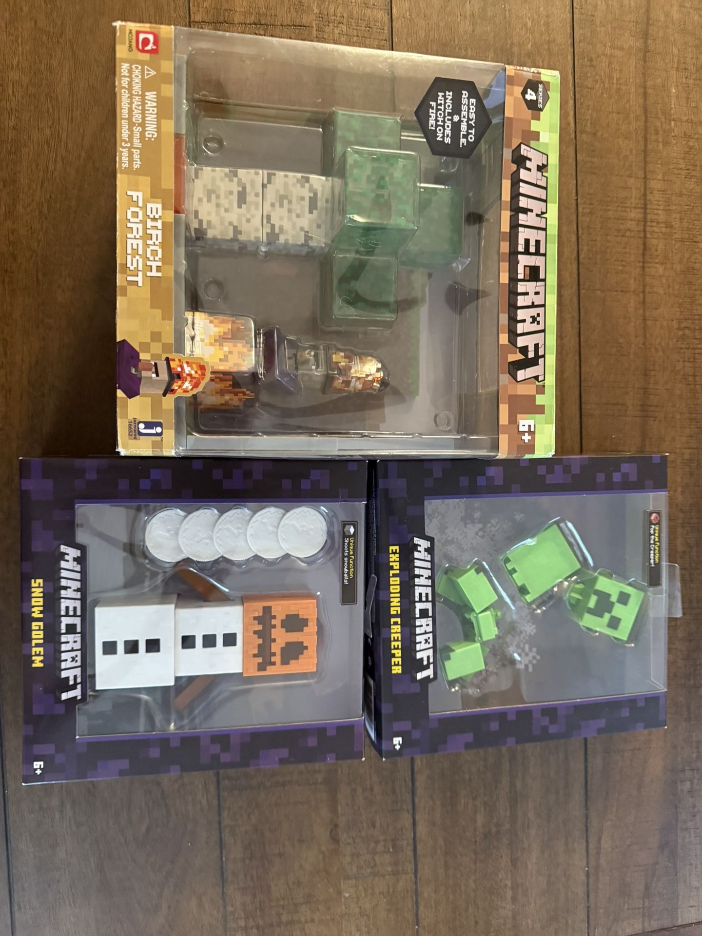 3 Minecraft New Sets