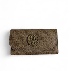Tan and brown Guess wallet #tan #brown