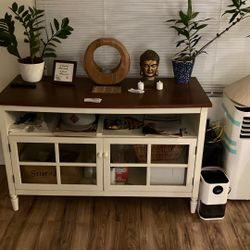 IKEA White TV Stand/ Console 
