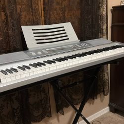Casio WK-210 76-Key Personal Keyboard with Adjustable Stand